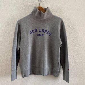 Grand Canyon University Lopes GCU League Mock Neck Pullover Sweatshirt Medium